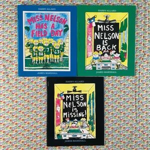 Miss Nelson 3 Book Set.